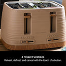 Clay 4 Slice Toaster Felspar