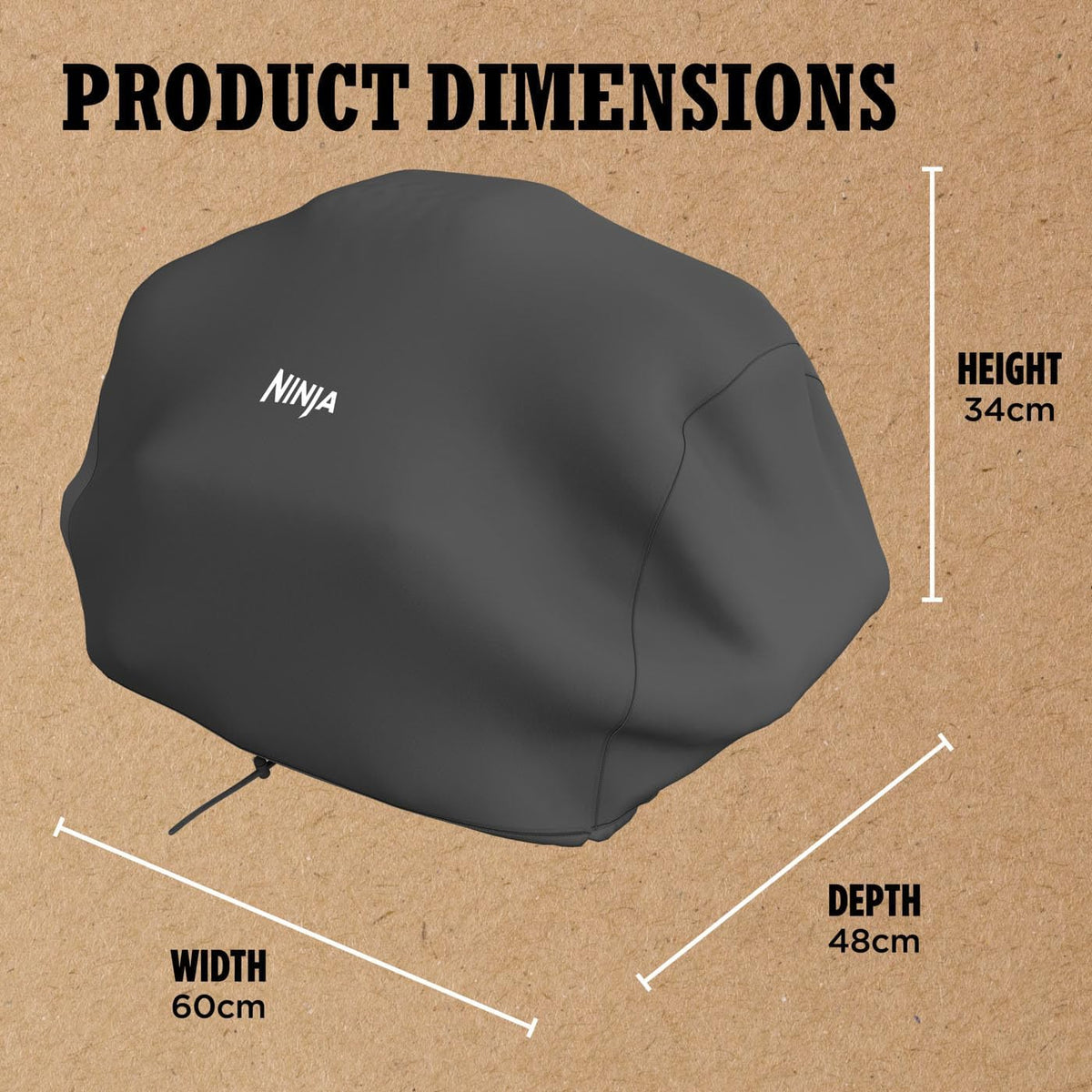 Ninja Woodfire Grill Cover - Compatible with Ninja Woodfire Electric BBQ Grill | XSKCOVEREUUK Ninja Grill Accessories Redmond Electric