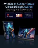Z1FC 16.1-Inch Full HD 144Hz Portable Gaming Monitor Black