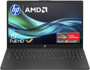 15.6-Inch Full HD Laptop Ryzen 3 7320U 8GB RAM 256GB SSD Black