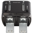 Russell Hobbs Addison 4 Slice Toaster | Matte Black - 27740 Redmond Electric Gorey