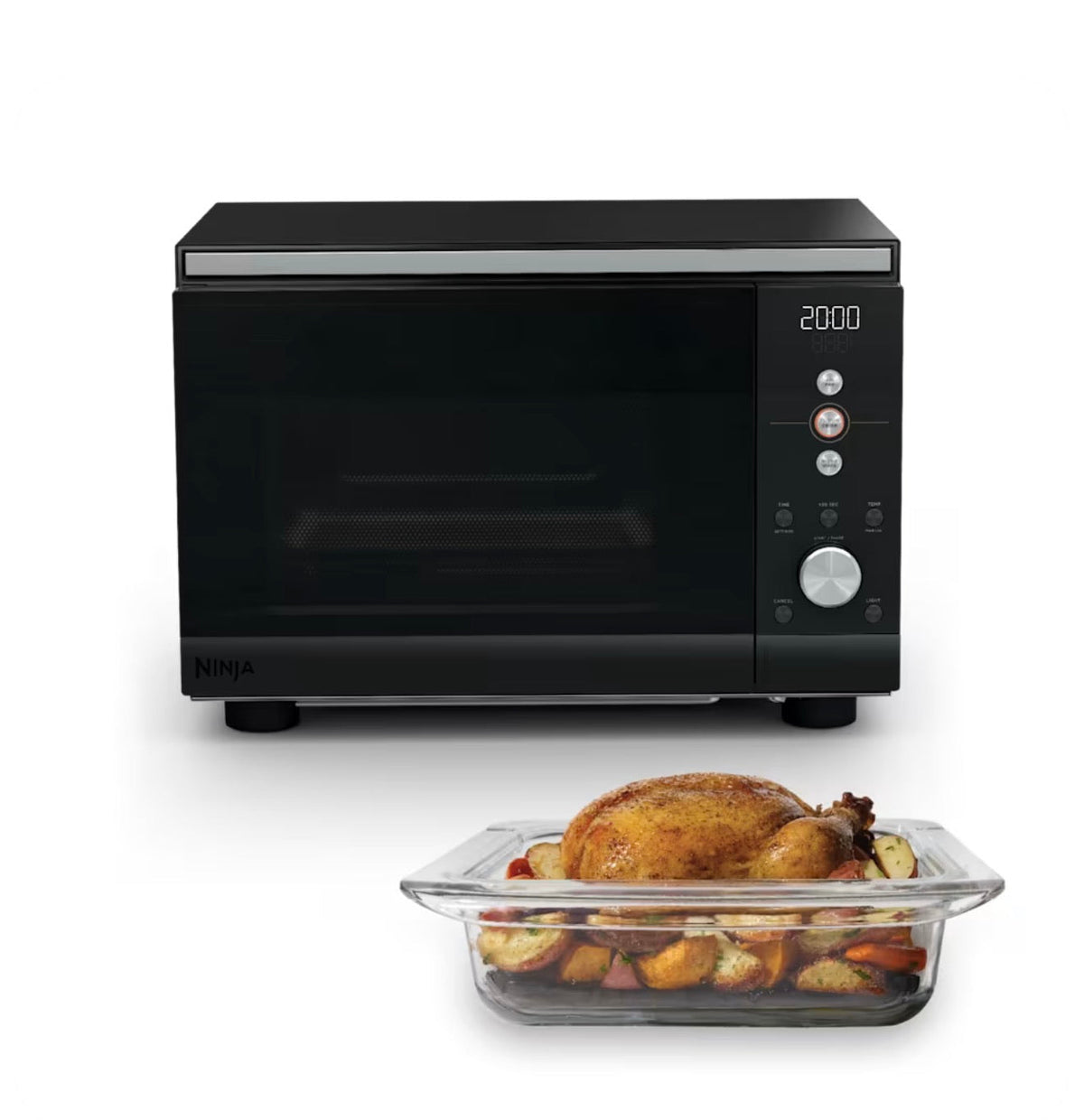Ninja CRISPi Microwave, Air Fryer & Oven, Black MW101UKBK1