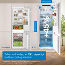 Series 2 383L Built-In Frost Free Fridge Freezer