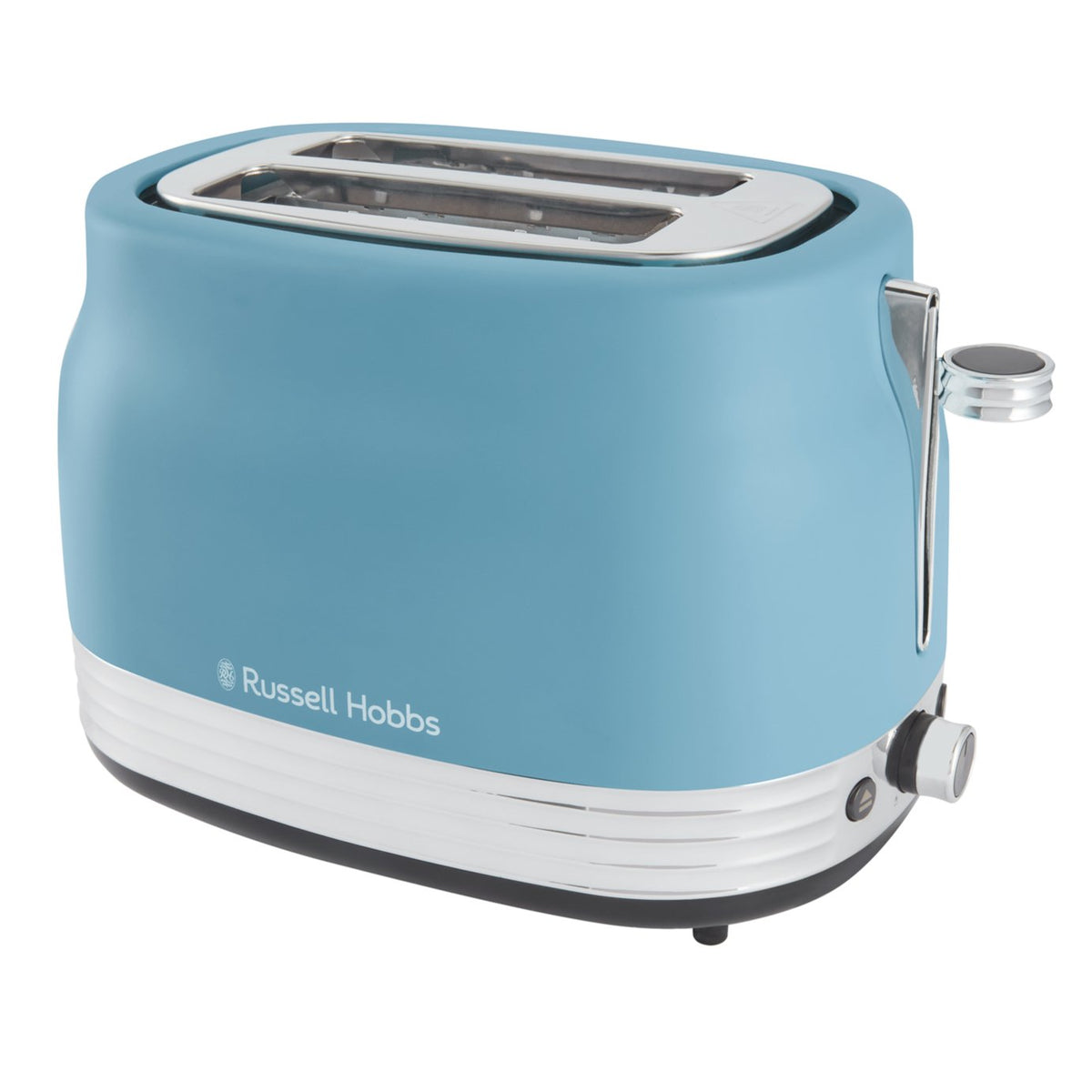 Russell Hobbs Hanley 2-Slice 930W Retro Toaster, Blue 28651 Toaster