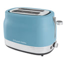 Russell Hobbs Hanley 2-Slice 930W Retro Toaster, Blue 28651 Toaster