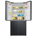 Samsung Series 8 French Style Fridge Freezer with Twin Cooling Plus | Black Steel - RF48A401EB4/EU Redmond Electric Gorey