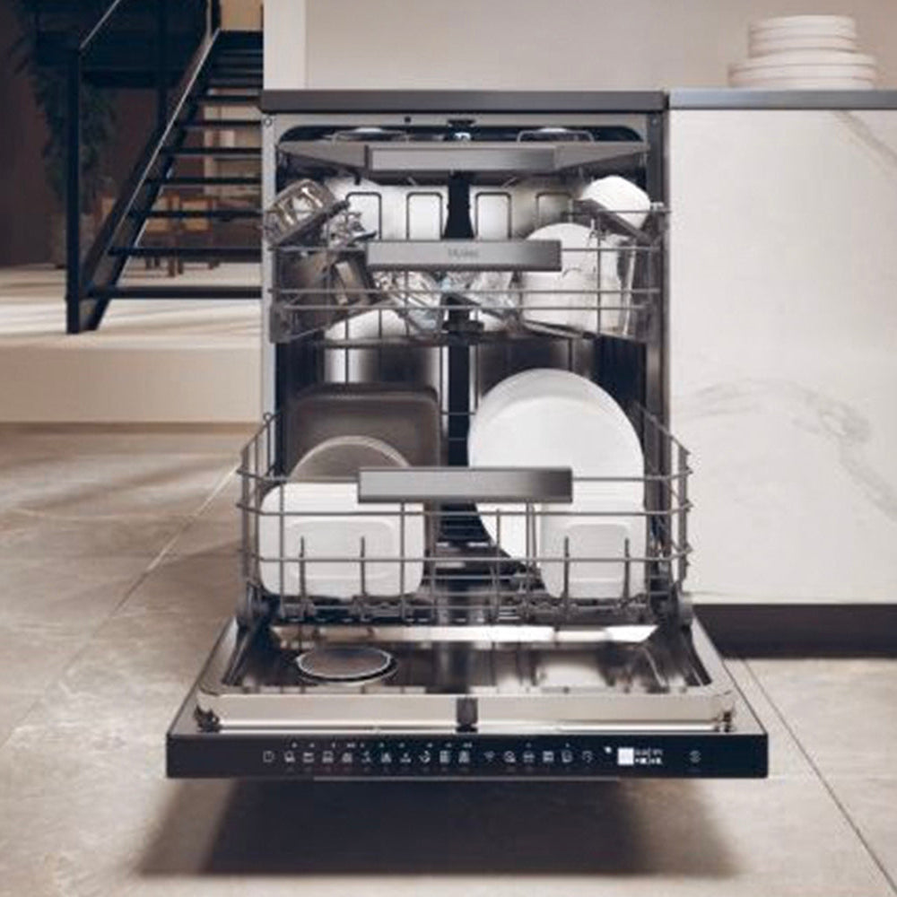 Haier I-Pro Shine Series 7 14 Place Dishwasher | Graphite -  XF4A4M4PDA-80