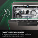 Haier I-Pro Shine Series 7 14 Place Dishwasher | Graphite -  XF4A4M4PDA-80