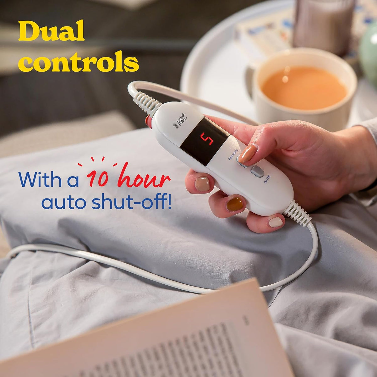 Double Dual-Control Sherpa Electric Blanket