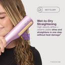 Shark SilkiPro Hair Straightener + Dryer in One with Storage Case | Plum Satin - HT401UKPU Redmond Electric Gorey
