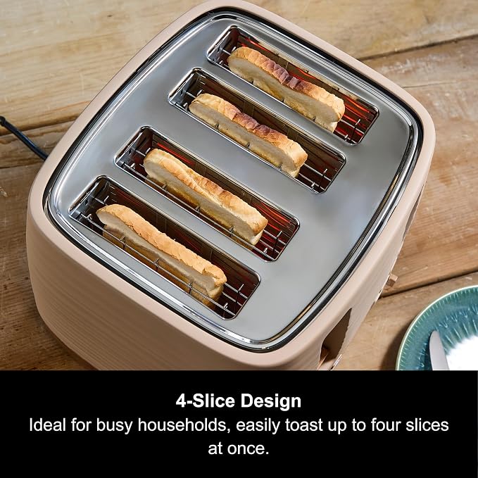 Clay 4 Slice Toaster Felspar