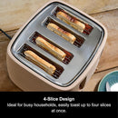 Clay 4 Slice Toaster Felspar