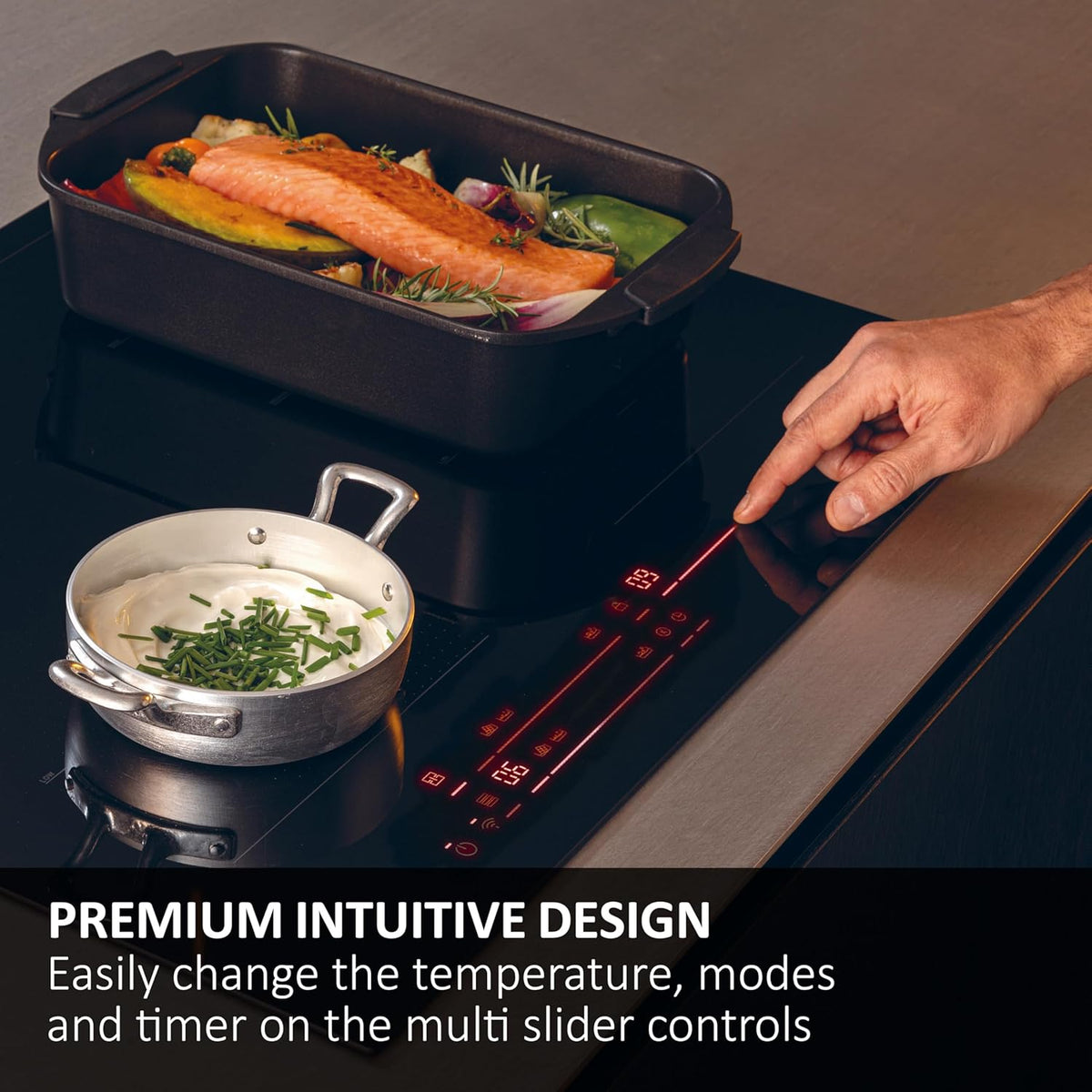 ID Series 2 60cm 4 Zone Induction Hob with WiFi | HAISJ64MC