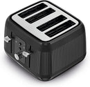 Dawn 4 Slice Toaster Midnight Black