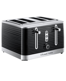 Russell Hobbs Inspire 4 Slice Toaster | Black - 24381 Redmond Electric Gorey