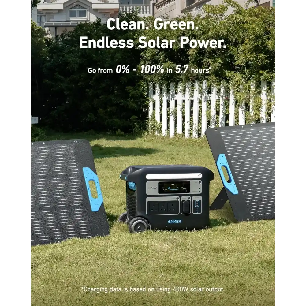Solix F2000 Portable Power Station | 2,048Wh | 2,400W