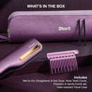 Shark SilkiPro Hair Straightener + Dryer in One with Storage Case | Plum Satin - HT401UKPU Redmond Electric Gorey