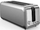 Morphy Richards Essentials Long-Slot 4-Slice Toaster, Brushed Steel 980584 Toaster