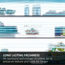 Haier SBS 90 Series 7 American Fridge Freezer | Platinum Inox - HSW79F18CIMM Redmond Electric Gorey