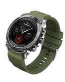 Atom Smart Watch Silver Steel