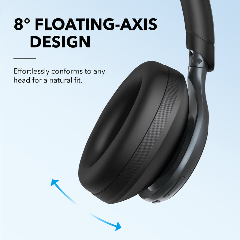 Space One Active Noise Cancelling Headphones | Black