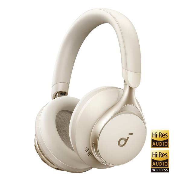 Space One Active Noise Cancelling Headphones | White
