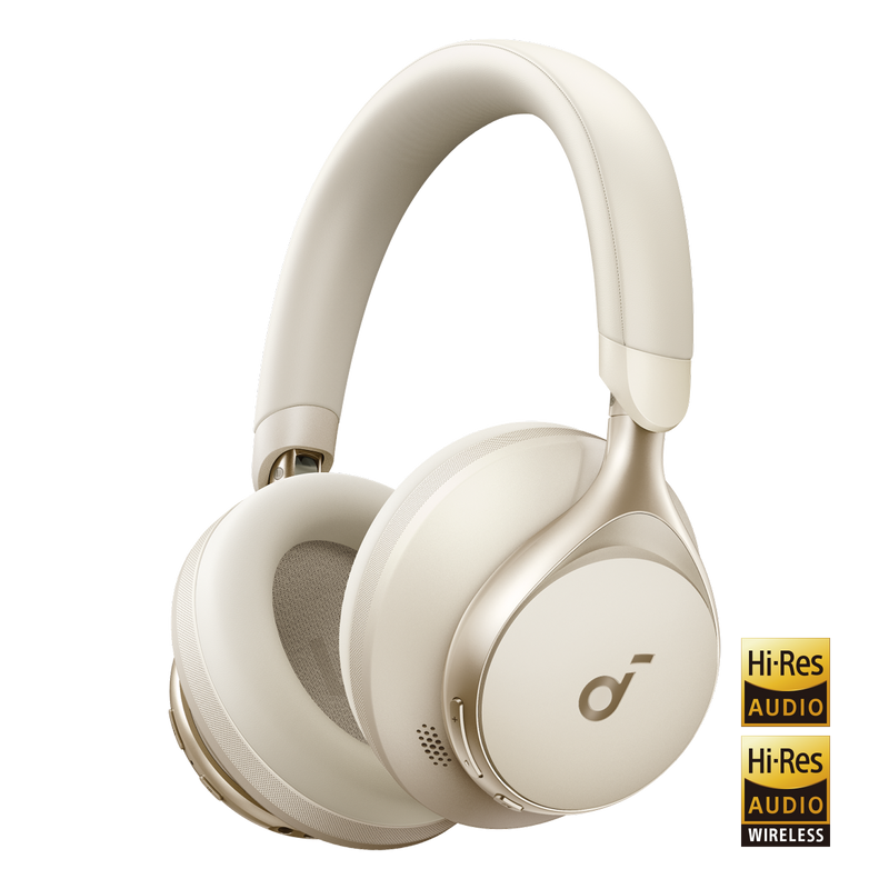 Space One Active Noise Cancelling Headphones | White