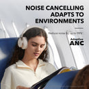 Space One Active Noise Cancelling Headphones | White