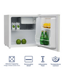 46L Tabletop Fridge with Lock White