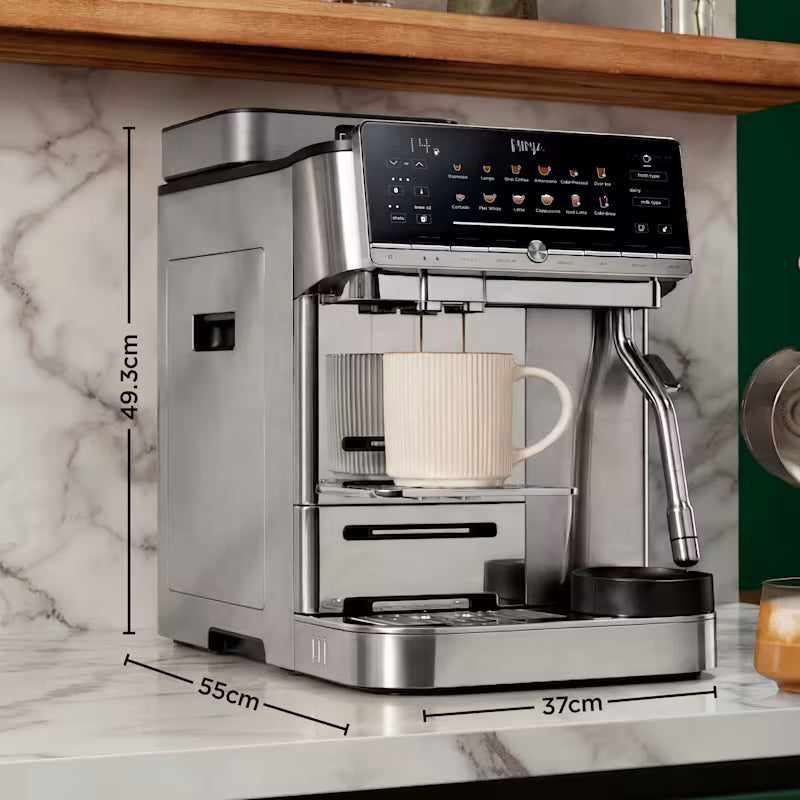 Ninja AutoBarista Pro Bean to Cup Coffee Machine, Black & Stainless Steel AE1051UK