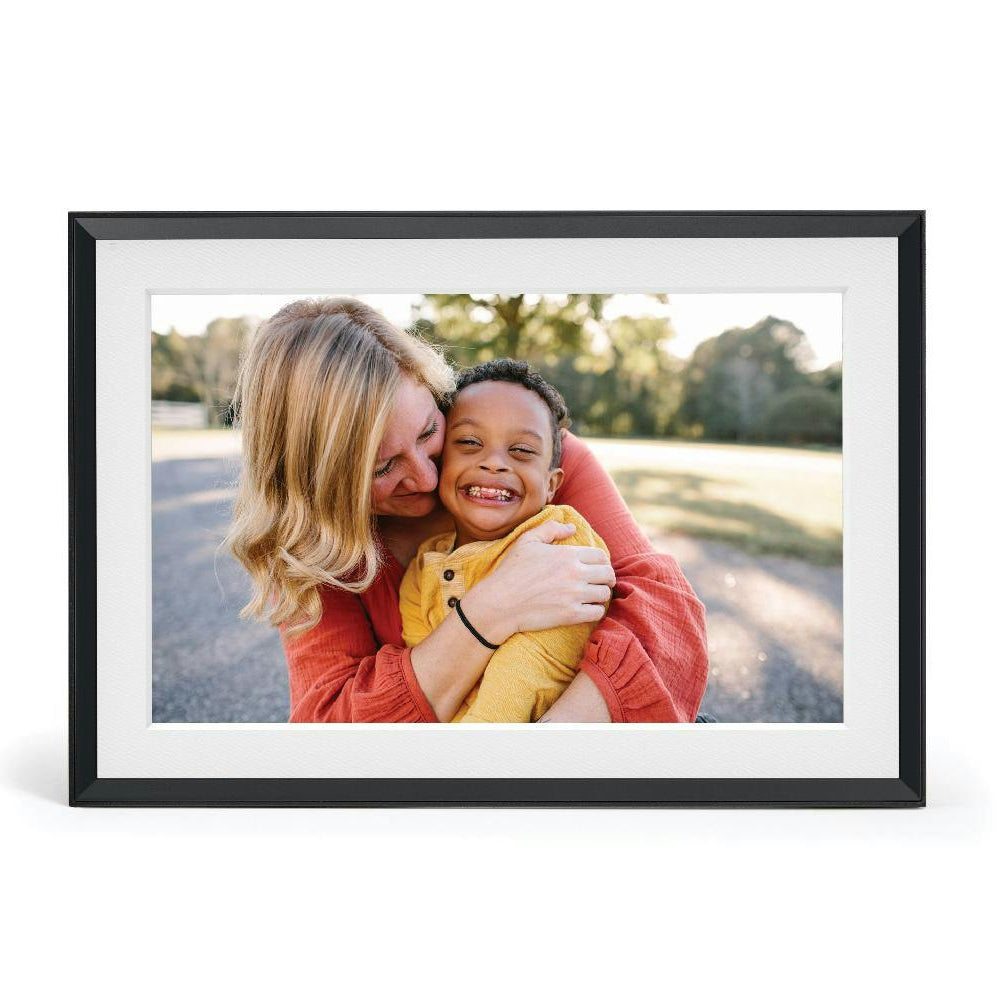 Aura Carver 10.1" Digital Photo Frame with Mat - Clay - AF905-MBLK Redmond Electric