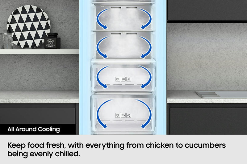 Samsung Smart Integrated One Door Fridge with SpaceMax™ | 178cm (H) - BRR29723EWW/EU Redmond Electric Gorey