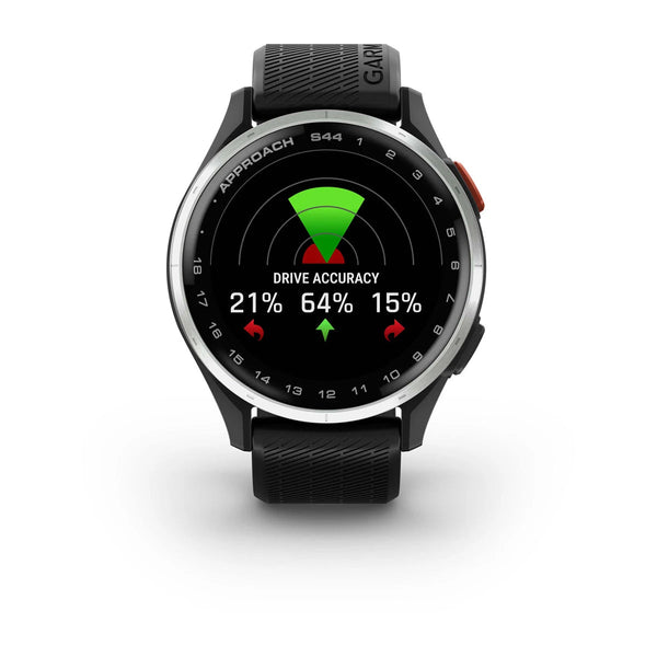 Approach S44 GPS Black Golf Smartwatch