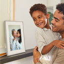 Aura Aspen 12" Digital Photo Frame | White Quartz - AF215-MWHT Redmond Electric