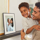 Aura Aspen 12" HD Photo Frame | Ink with Paper Mat - AF215-MBLK Redmond Electric