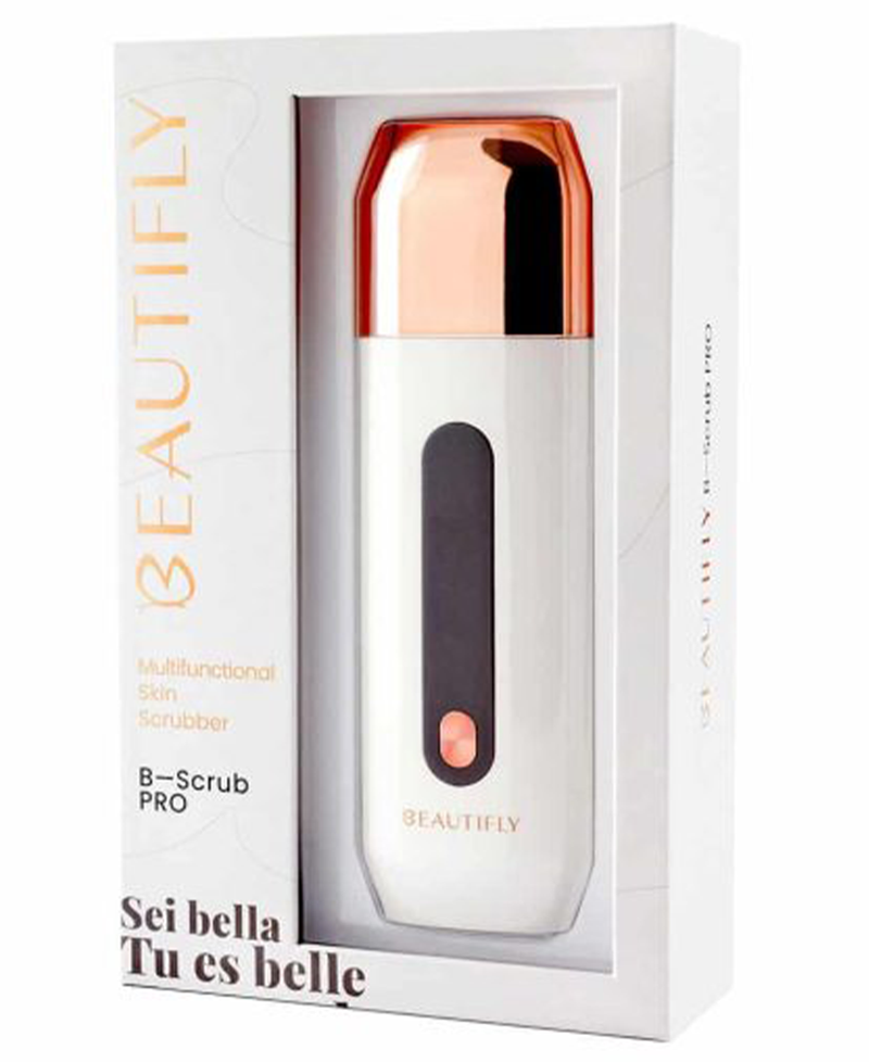 Beautify Skin Scrubber B-Scrub PRO | White + Rose Gold Redmond Electric Gorey