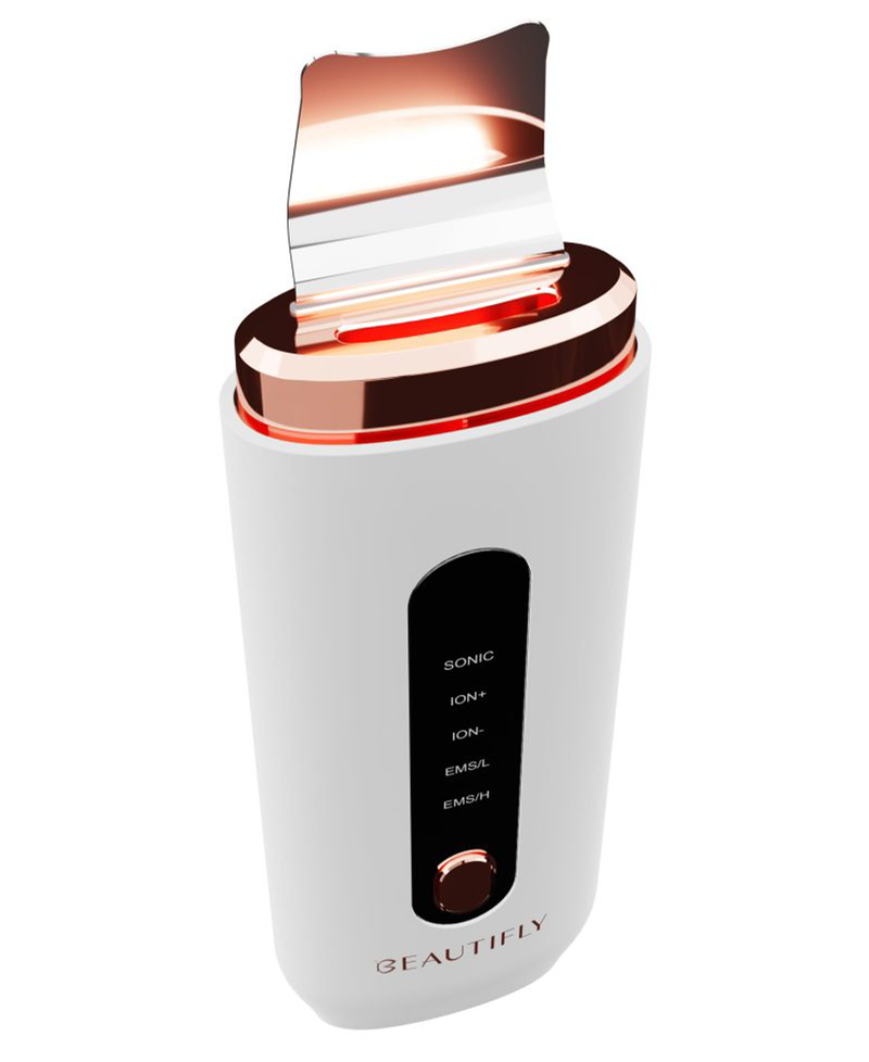 Beautify Skin Scrubber B-Scrub PRO | White + Rose Gold Redmond Electric Gorey