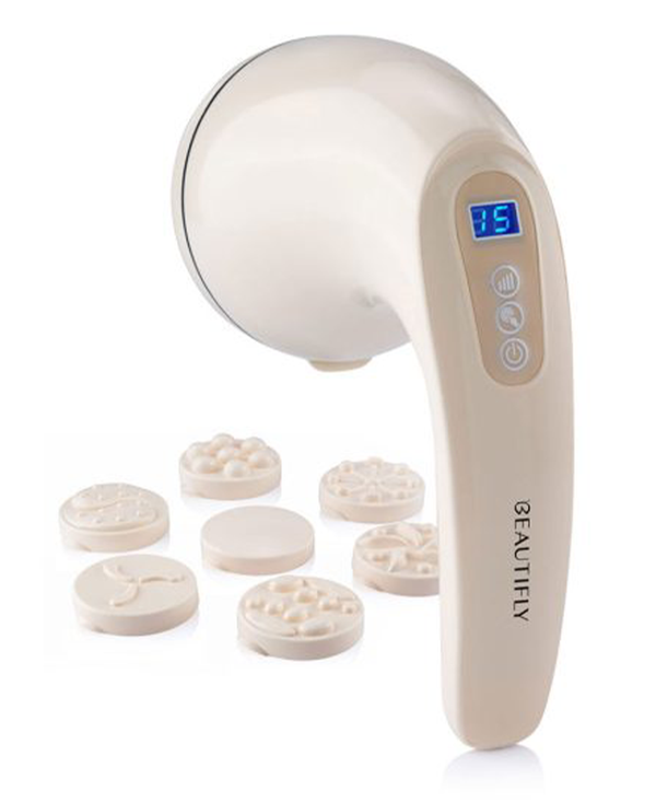 Beautifly Electric Cellulite Massager B-Skinn Body with 8 Interchangeable Accessories Redmond Electric Gorey