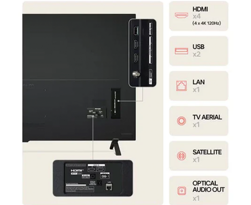 65" B46 OLED 4K Smart TV - Display Model Only