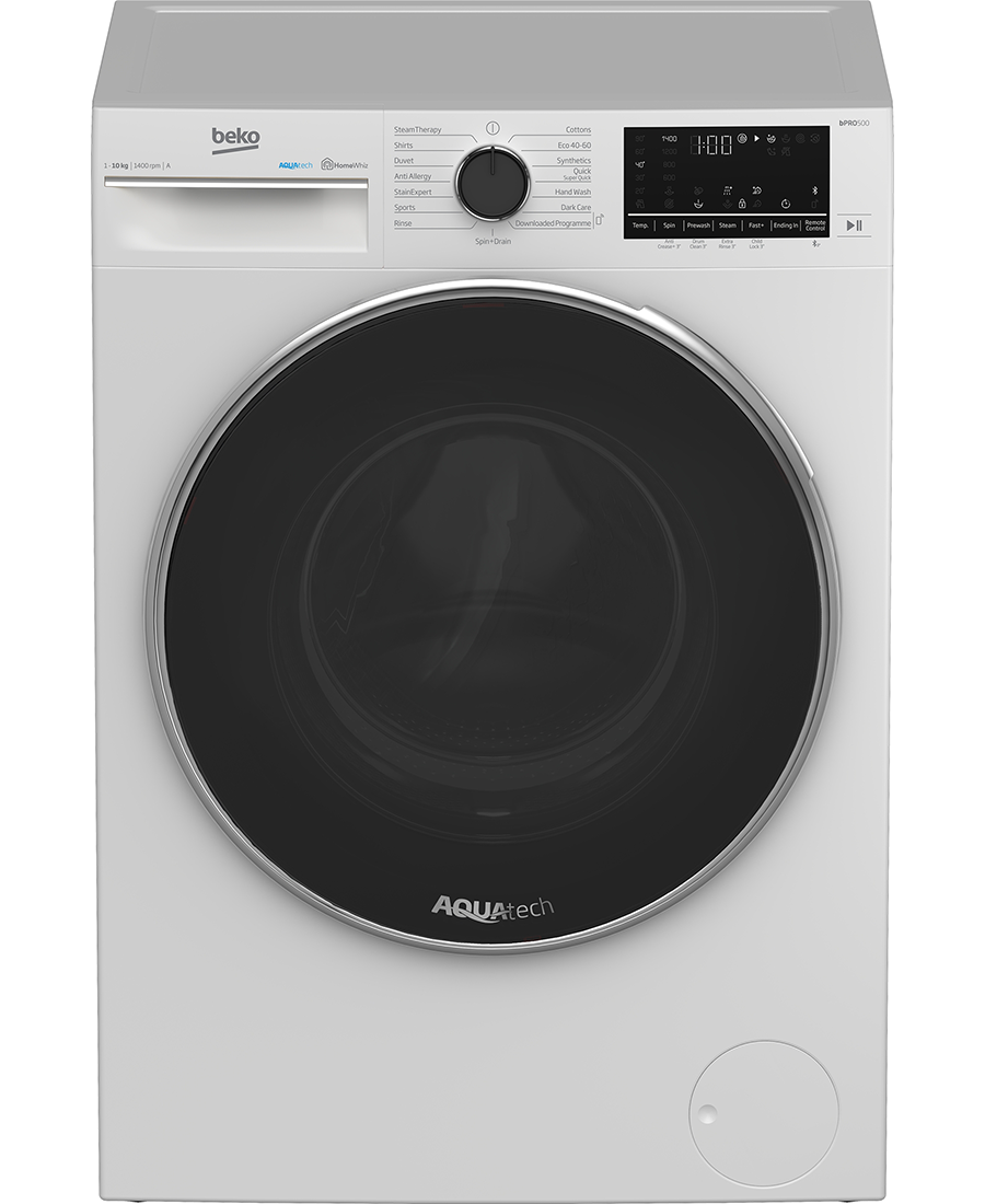 Beko 10kg 1400rpm Washing Machine AquaTech RecycledTub™ B5W51041AW Redmond Electric Gorey