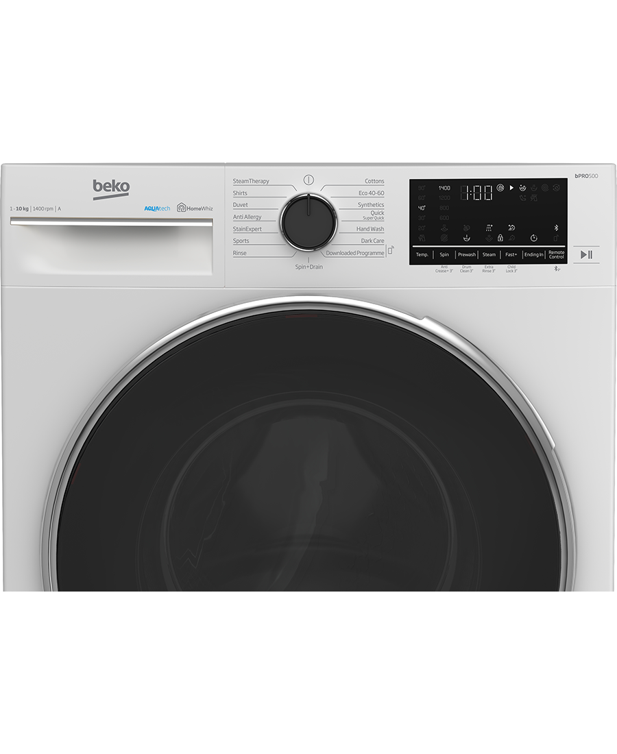 Beko 10kg 1400rpm Washing Machine AquaTech RecycledTub™ B5W51041AW Redmond Electric Gorey