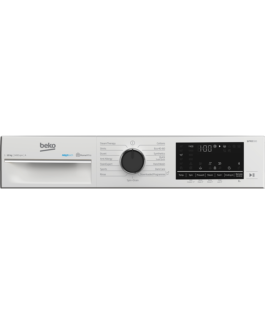 Beko 10kg 1400rpm Washing Machine AquaTech RecycledTub™ B5W51041AW Redmond Electric Gorey