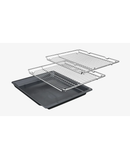 Neff N 50 Built-in Slide&Hide Single Oven with Pyrolytic Cleaning | Graphite-Grey - B6ACH7AG7B Redmond Electric Gorey