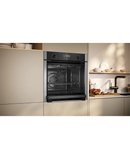 Neff N 50 Built-in Slide&Hide Single Oven with Dual Cleaning | Stainless steel - B6ACH7AN7B Redmond Electric Gorey