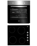 Beko Built-In Oven & Ceramic Hob Pack BBSF210SX Redmond Electric Gorey