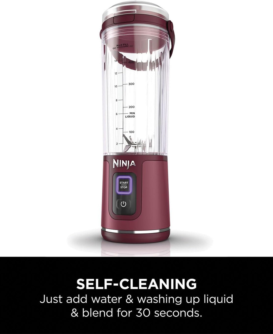 Ninja Blast Portable Blender for Shakes & Smoothies | Cranberry BC151UKCR Redmond Electric Gorey