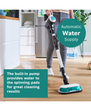 Bosch Unlimited 7 Aqua 2-in-1 Cordless Vacuum Cleaner & Mop | White BCS71HYGGB Redmond Electric Gorey