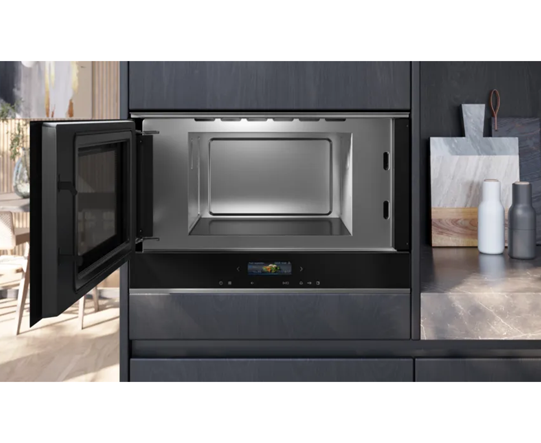 Siemens iQ700 21L Built-In Microwave with TFT Touchdisplay BF722L1B1B Redmond Electric Gorey