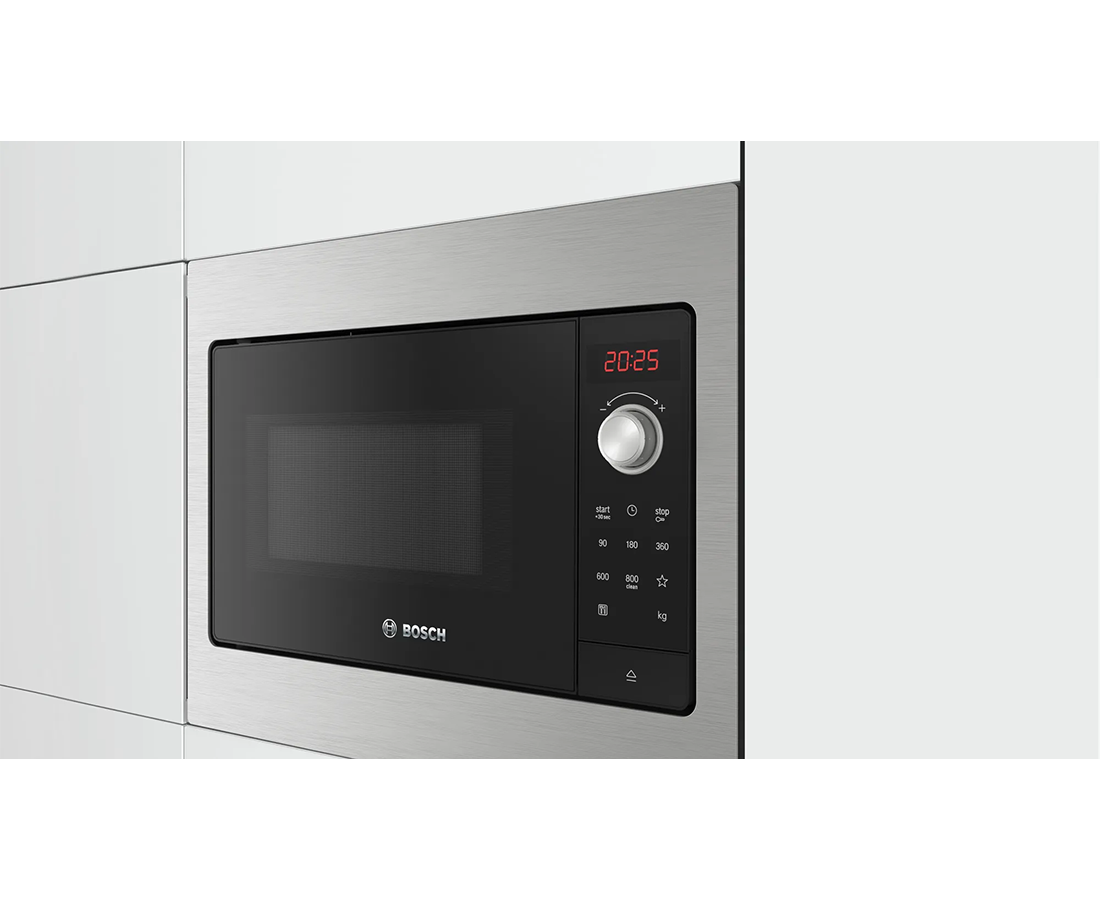 Bosch Series 2 Built-In Microwave, 20L 800Watt | Stainless steel BFL523MS3B Redmond Electric Gorey