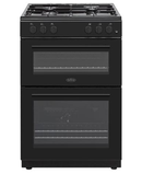 Belling 60cm Double Oven Gas Cooker | Black - BFSG61TCBKLPG Redmond Electric Gorey